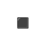 Black Small Square - Noto (Google)