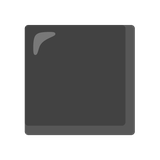 Black Medium Square - Noto (Google)