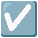 Check Box with Check - Noto (Google)