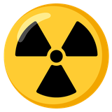 Radioactive Sign - Noto (Google)