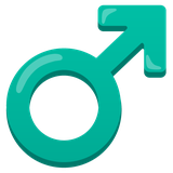 Male Sign - Noto (Google)