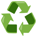 Recycling Symbol - Noto (Google)