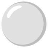 White Circle - Noto (Google)