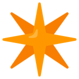 Eight-Pointed Star - Noto (Google)