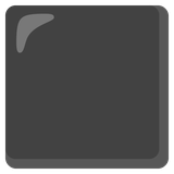 Black Large Square - Noto (Google)