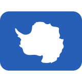 Flag: Antarctica - Twemoji