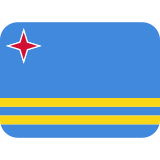 Flag: Aruba - Twemoji