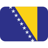 Flag: Bosnia & Herzegovina - Twemoji