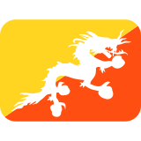 Flag: Bhutan - Twemoji