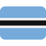 Flag of Botswana - Twemoji