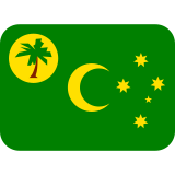 Flag: Cocos (Keeling) Islands - Twemoji