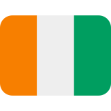 Flag: Côte d'Ivoire (Ivory Coast) - Twemoji