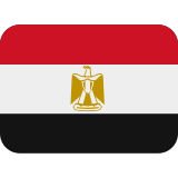 Flag: Egypt - Twemoji