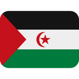 Flag: Western Sahara - Twemoji