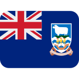 Flag: Falkland Islands - Twemoji