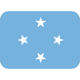 Flag: Federated States of Micronesia - Twemoji