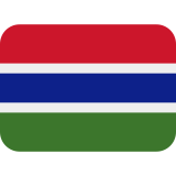 Flag: The Gambia - Twemoji