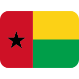 Flag: Guinea-Bissau - Twemoji