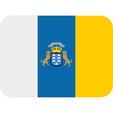 Canary Islands Flag - Twemoji