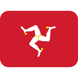 Isle of Man Flag - Twemoji