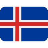Flag: Iceland - Twemoji