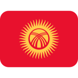 Kyrgyzstan Flag - Twemoji