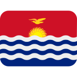 Flag: Kiribati - Twemoji