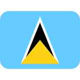 Flag: Saint Lucia - Twemoji