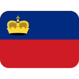 Flag: Liechtenstein - Twemoji
