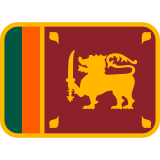 Flag: Sri Lanka - Twemoji
