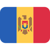 Flag: Moldova - Twemoji