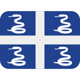 Flag: Martinique - Twemoji