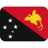 Flag: Papua New Guinea - Twemoji