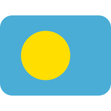 Flag: Palau - Twemoji