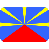 Flag: Réunion - Twemoji