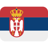 Flag: Serbia - Twemoji