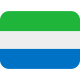 Sierra Leone Flag - Twemoji