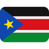 Flag: South Sudan - Twemoji