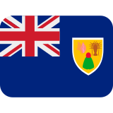 Flag: Turks and Caicos Islands - Twemoji
