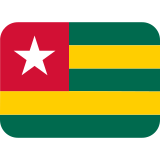 Flag: Togo - Twemoji