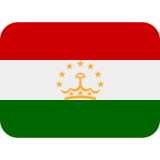 Tajikistan Flag - Twemoji