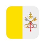 Flag: Vatican City - Twemoji