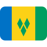 Flag: Saint Vincent and the Grenadines - Twemoji