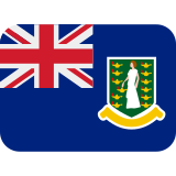 Flag: British Virgin Islands - Twemoji