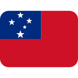 Flag: Samoa - Twemoji