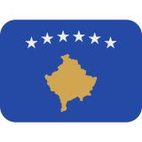 Flag: Kosovo - Twemoji