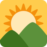 Sunrise Over Mountains - Twemoji