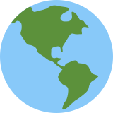 Globe Showing Americas - Twemoji