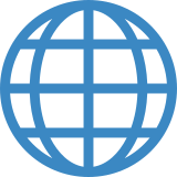 Globe with Meridians - Twemoji