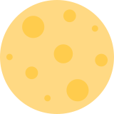Full Moon - Twemoji